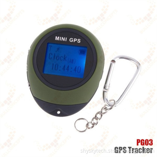 GPS tracker Mini Handheld navigation watch tracker for Outdoor Sport Date Logger Back track Personal Location Finder